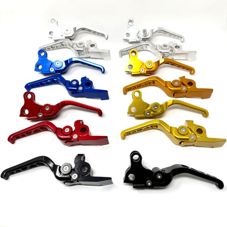 Death Metal Racing（デスメタルレーシング）/ DMR 23 CVO/24-up Touring w/cable clutch & brake Destroyer Shorty Lever Set|ブラインドタイガー | Blindtiger | ハーレーパーツ&アパレル