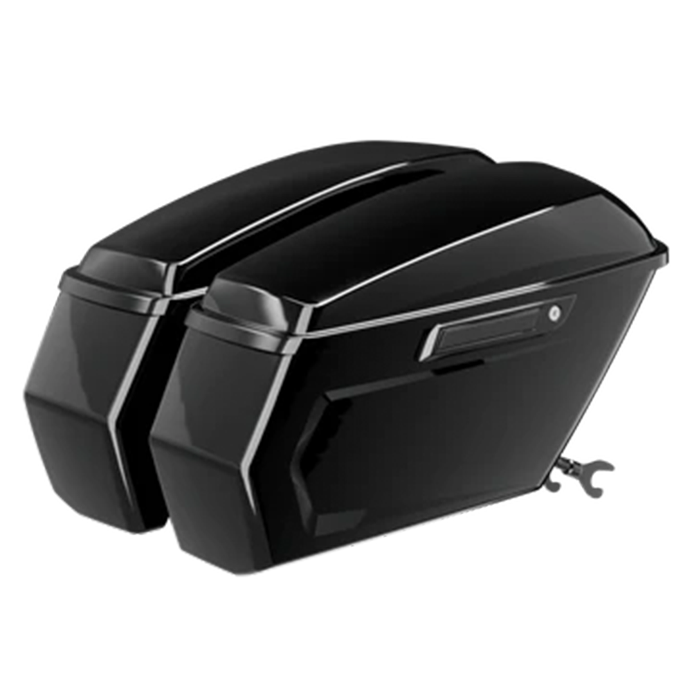 Nasty Hog（ナスティーホッグ）/ Detachable Rebel Chopped Saddlebags for Low Rider S/ST & Street Bob (2018-2025)|ブラインドタイガー | Blindtiger | ハーレーパーツ&アパレル